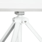 100" Foldable Projector Screen, 16:9 Format, Adjustable Tripod, 235.8 x 8 x 136 cm, White