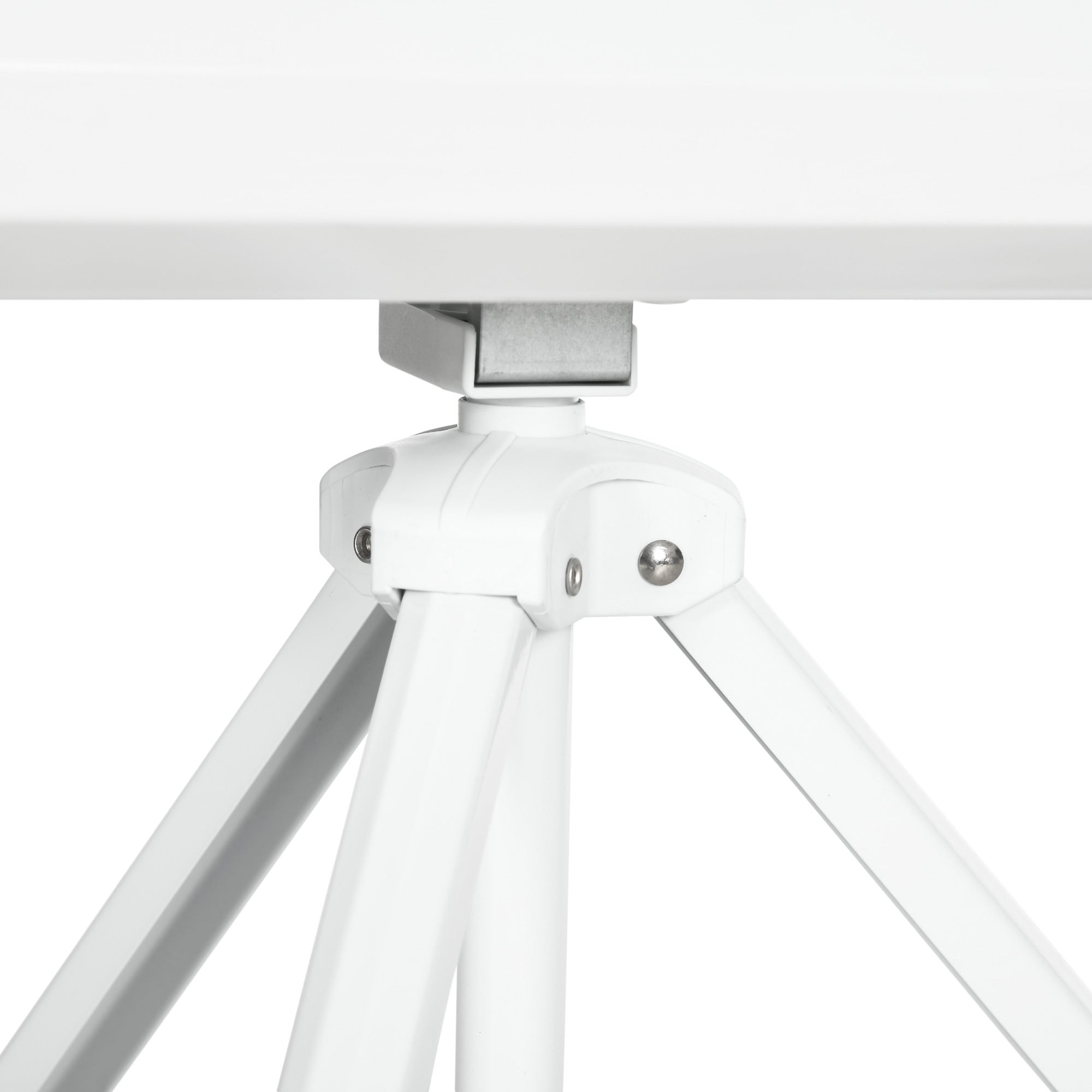 100" Foldable Projector Screen, 16:9 Format, Adjustable Tripod, 235.8 x 8 x 136 cm, White