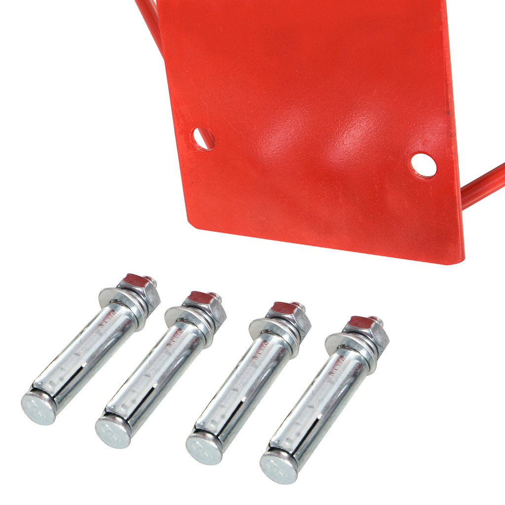 Wall-Mounted Iron Basketball Hoop with Nylon Net for Indoor and Outdoor Use, Φ46cm