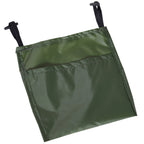 Waterproof Pop Up Shower Curtain in Polyester and Plastic, 100x100x185 cm, Military Green