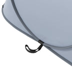 Waterproof Pop Up Camping Tent with Accessories and Transport Bag, 245x148x105 cm, Grey