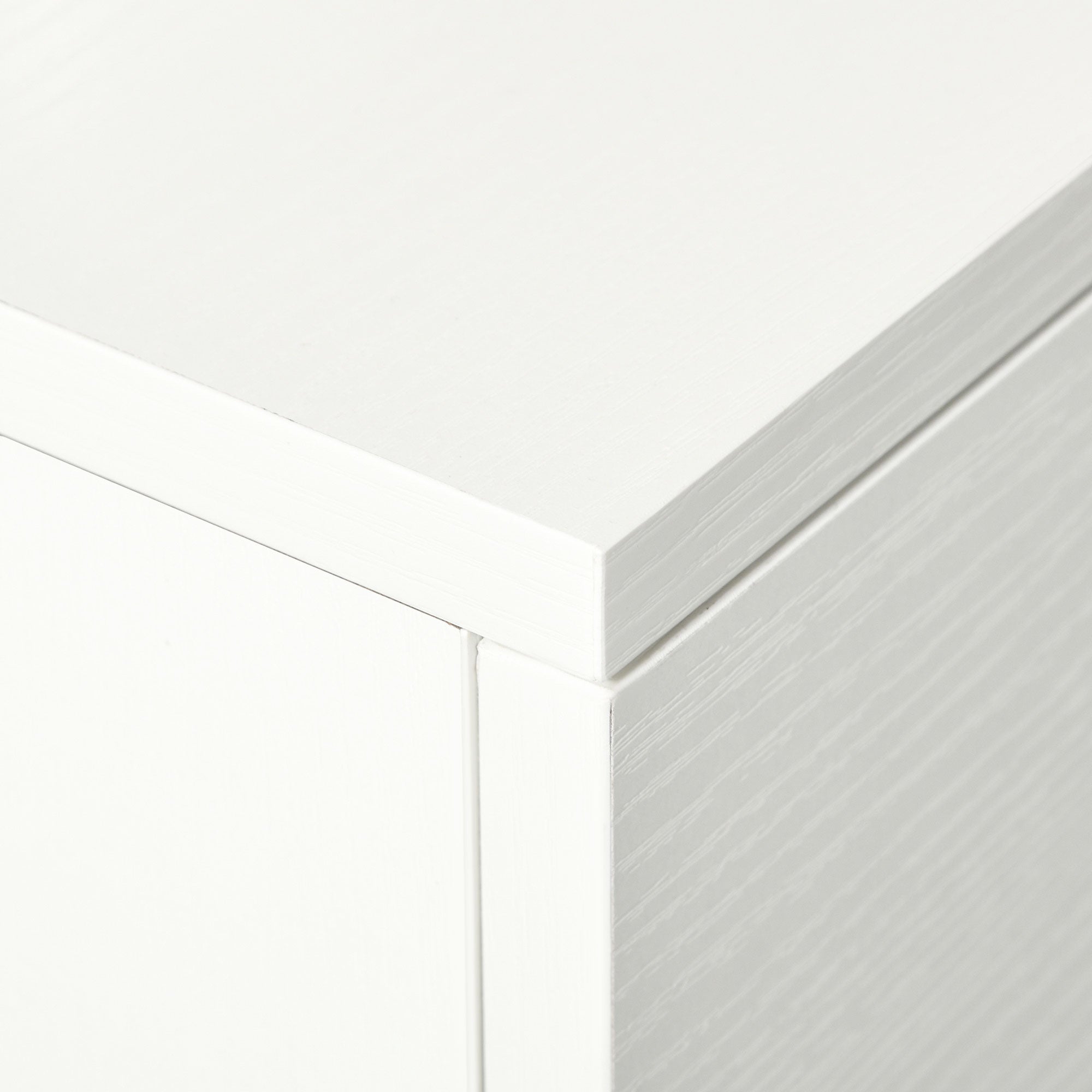 Space-Saving Desk Table for Bedroom and Office, Writing Desk with Drawers and Wheels, Double or Single Workstation, 100x36x88cm, White