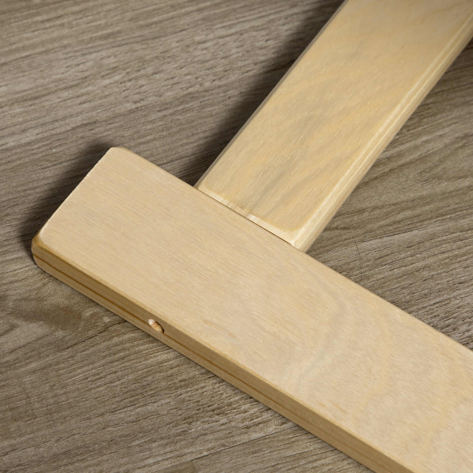 Homcom Relax armchair with 5 -level footrests and birch wood and fabric farm, gray - Borgè