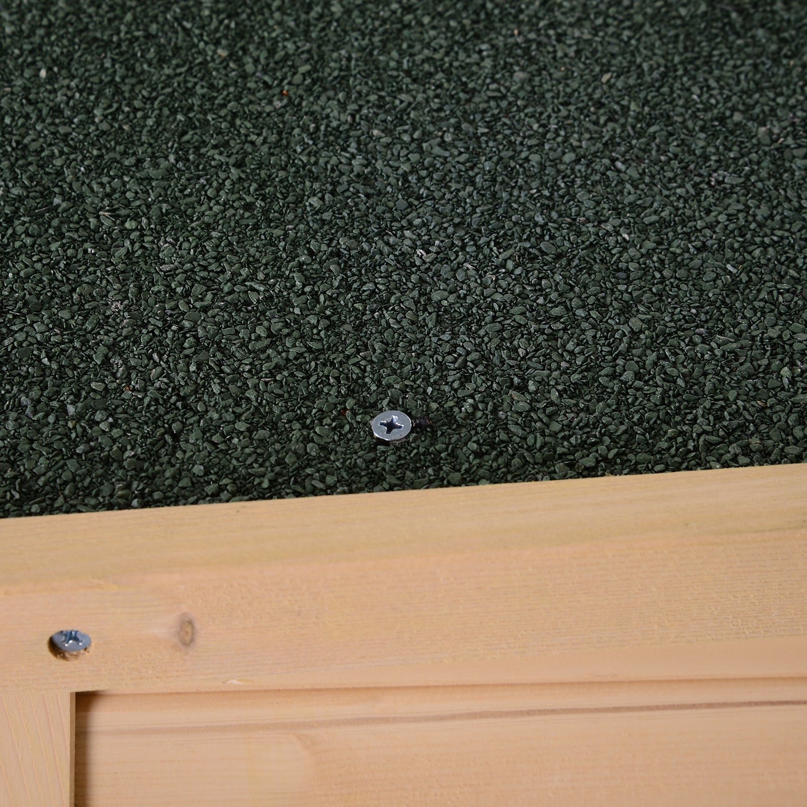 Fir Wood Garden Shed with Waterproof Roof and 2 Shelves, 75x56x115 cm