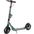 SPORTNOW Folding Scooter with Height-Adjustable Handlebar for Adults, Silver