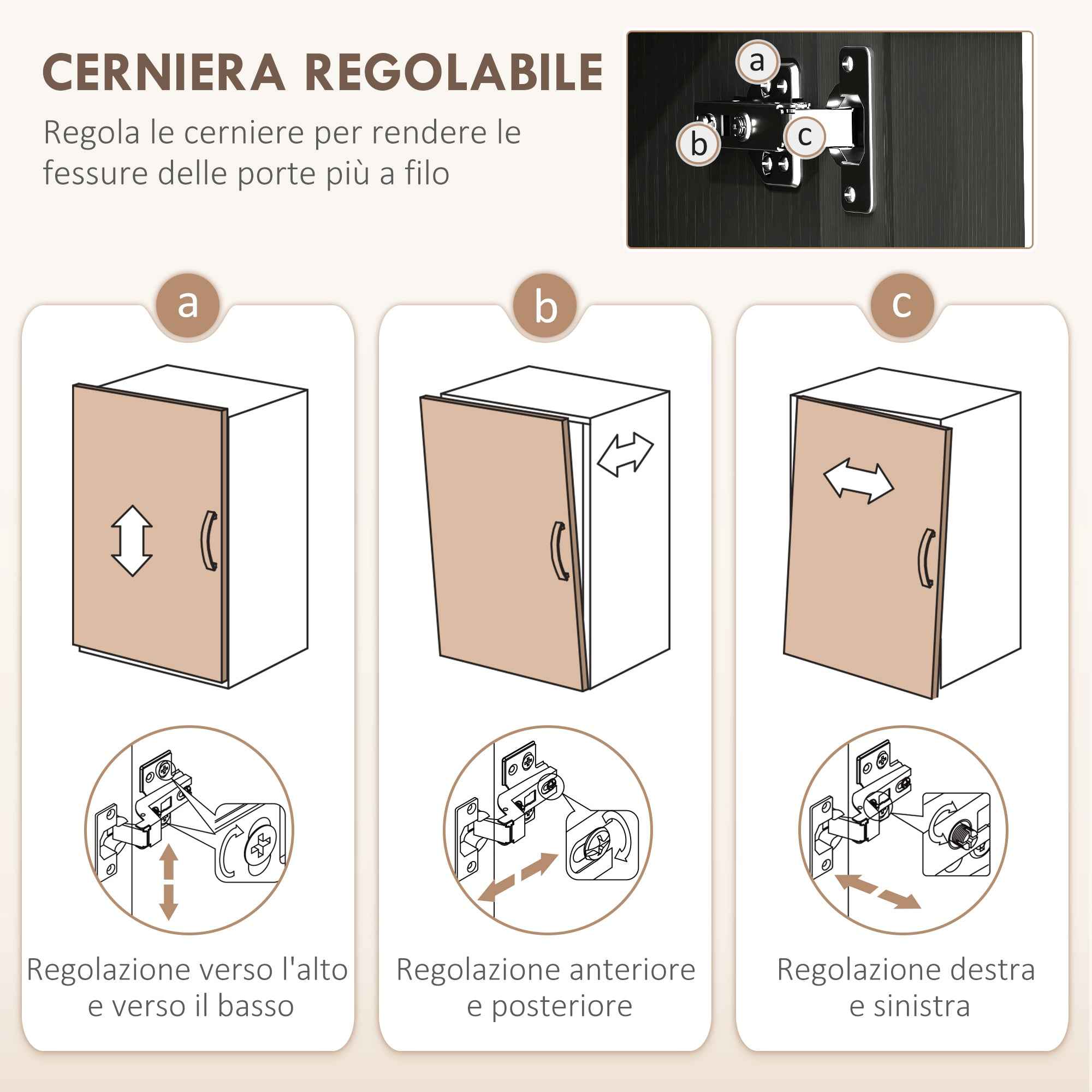HOMCOM Wooden Kitchen Pantry Cabinet with 5 Adjustable Shelves and 4 Doors, 60x30x170.5 cm, Black