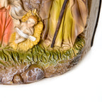 Christmas Nativity Scene, 3D Resin Figurines, 21.5x9.5x14cm