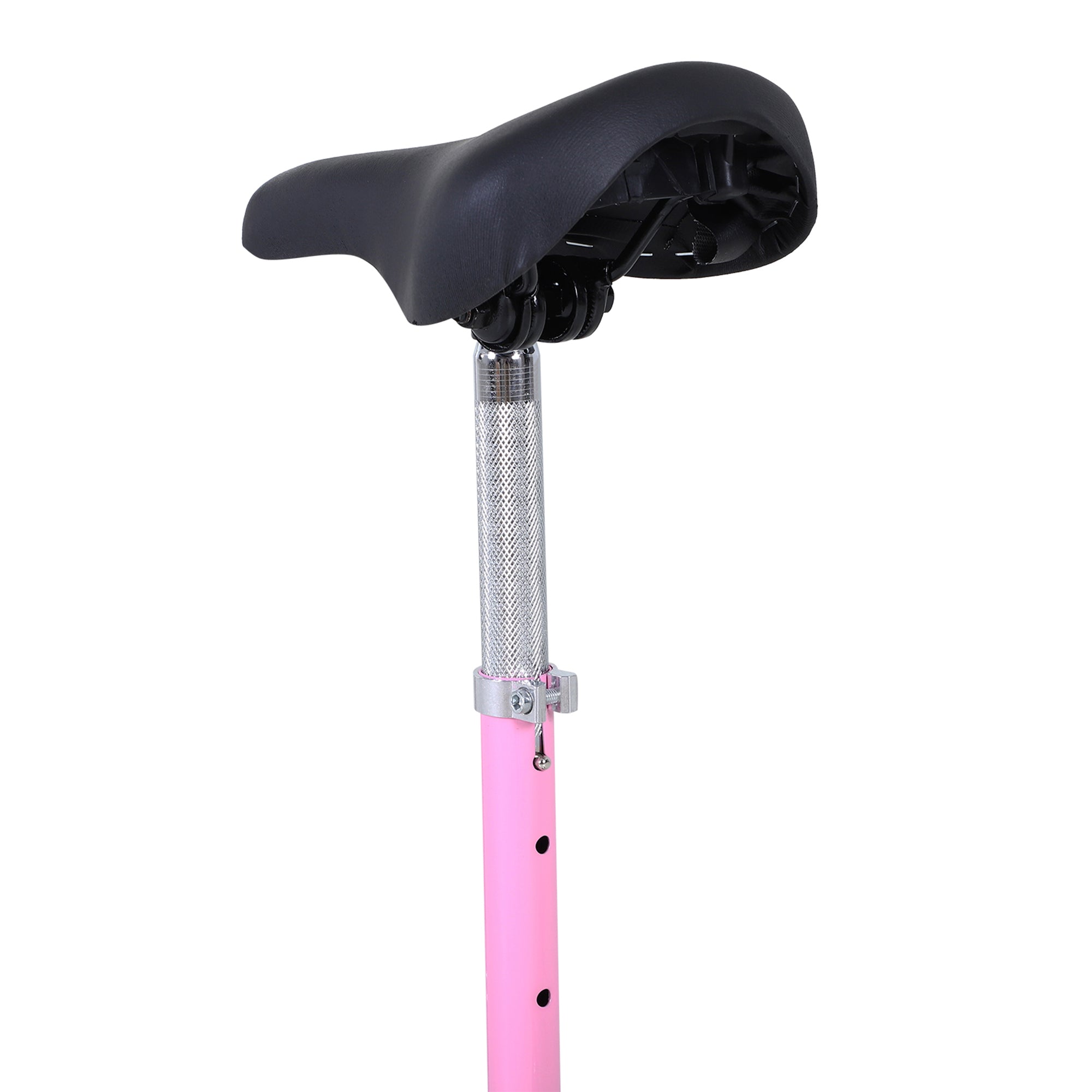 Folding Electric Scooter with Saddle, 2 Wheels and Adjustable Handlebar, Children 7-12 Years, 75x37x98cm, Pink