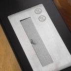 Bioethanol Fireplace in Metal and Glass, 3h of Combustion with 1.5L Tank and 25m² Coverage, 60x26x50 cm, Black