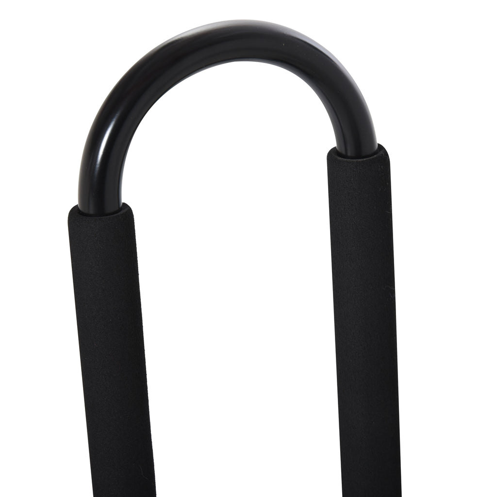 Set of 2 Kayak Rack Brackets with Universal Roof Rack Mount Suitable for Canoes and Paddleboards, Black, 46x16.5x47cm