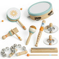 Kids Musical Instruments, Montessori Wooden Percussion Set