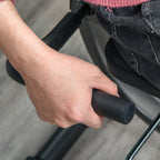 Magnetic Recumbent Exercise Bike with 8 Resistance Levels, LCD Display, Adjustable Seat and Arm Bands