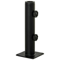 Outsunny Patio Umbrella Stand, Umbrella Base for Patio, Deck, Garden and Yard, Black