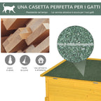 PawHut Kennel House for Pets in Fir Wood 70 x 51.5 x 60cm - Borgè