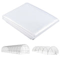 Replacement Greenhouse Cover 6x10 m, Anti-UV and Waterproof PP Tunnel Greenhouse Cover, Transparent