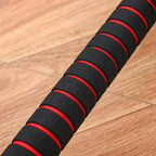 Set of 2 Non-Slip Dumbbells with 16 Weight Discs of 30 kg Total and Connector, in Steel, HDPE and Sand, Black