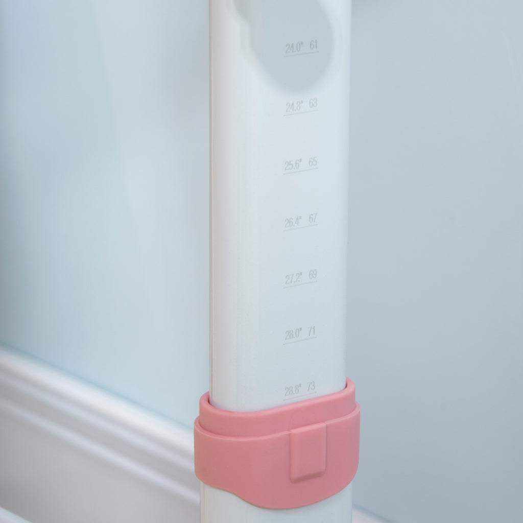 Children's Desk and Chair Set for Ages 3 and Up, Adjustable 60° Tiltable Table with Drawer and Shelves, Pink