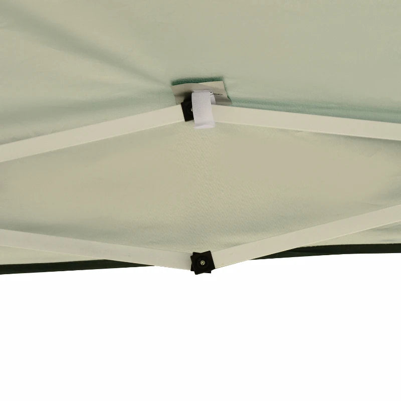 3 x 3M Garden Pop Up Gazebo Height Adjustable Marquee Party Tent Wedding Canopy with Carrying Bag, Green
