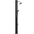 Outsunny 35L Solar Shower, Frost Protection, 2 Shower Heads, Foot Tap