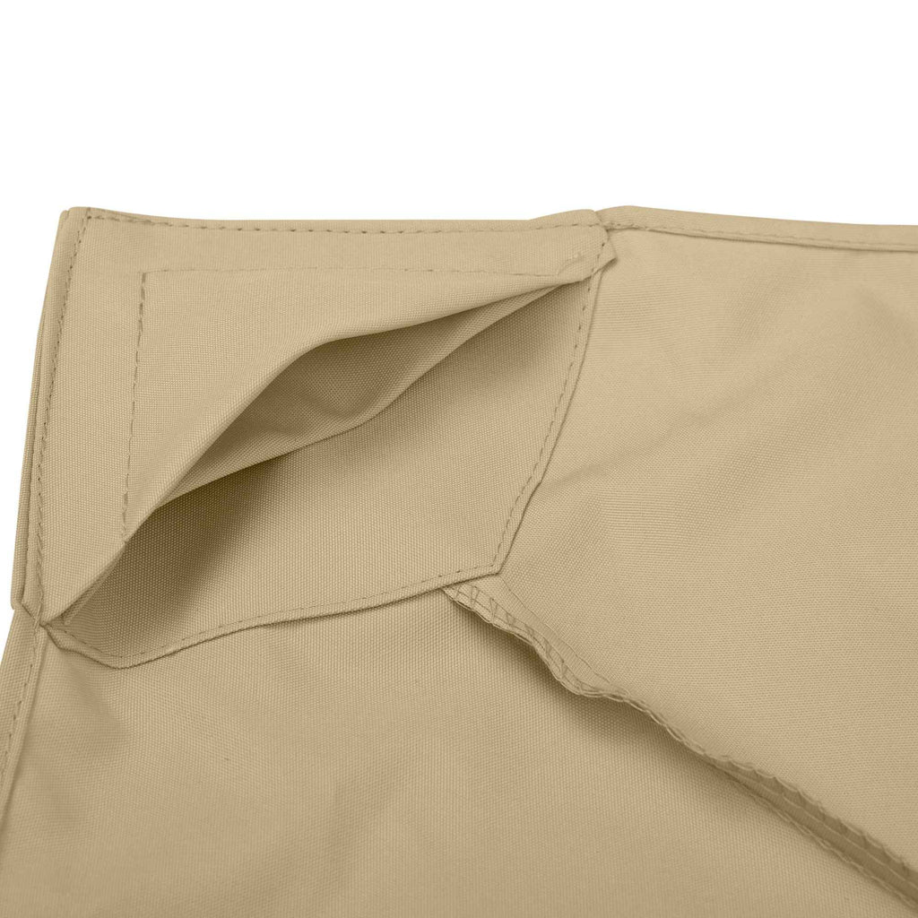 Outsunny 3x3m 2-Tier UV Resistant Replacement Gazebo Roof, Beige