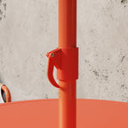 AIYAPLAY Children's Garden Set Picnic Table with Orange Umbrella