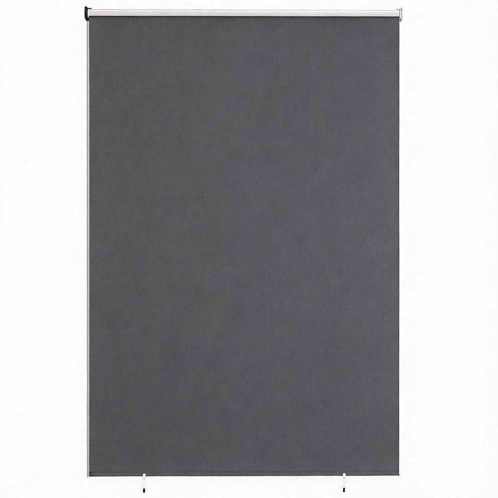 Outsunny Anti-UV Polyester Roller Blind with Chain, 240x160 cm, Dark Grey