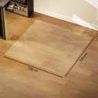 120x120cm Clear Plastic Floor Protector for Office Chairs