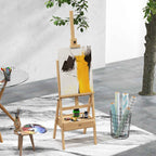 Vinsetto Height-Adjustable Painter's Easel with Drawer, Beech Wood, 43.5x43x150-190 cm