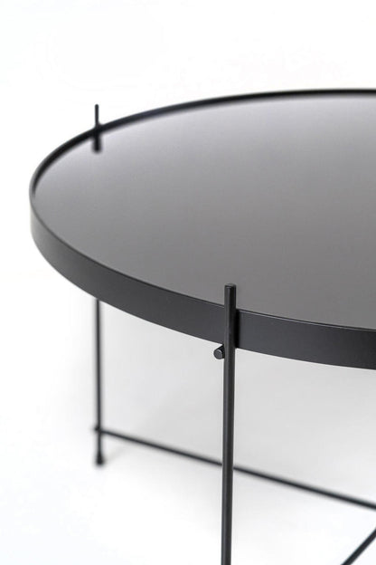 MIKA | Black Coffee Table with Black frame - Borgè