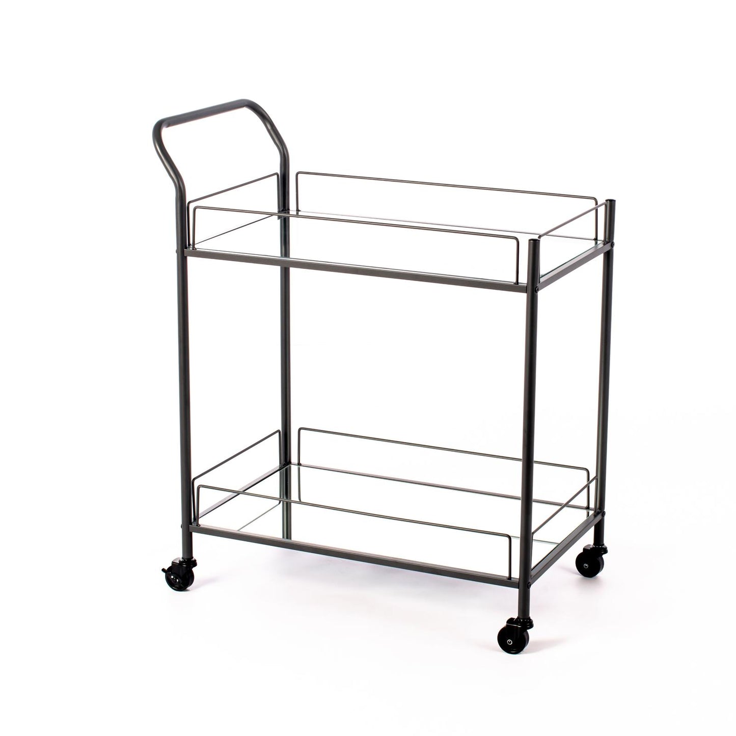 Pagno | Kitchen / Living Room Glass Trolley for Drinks - Borgè