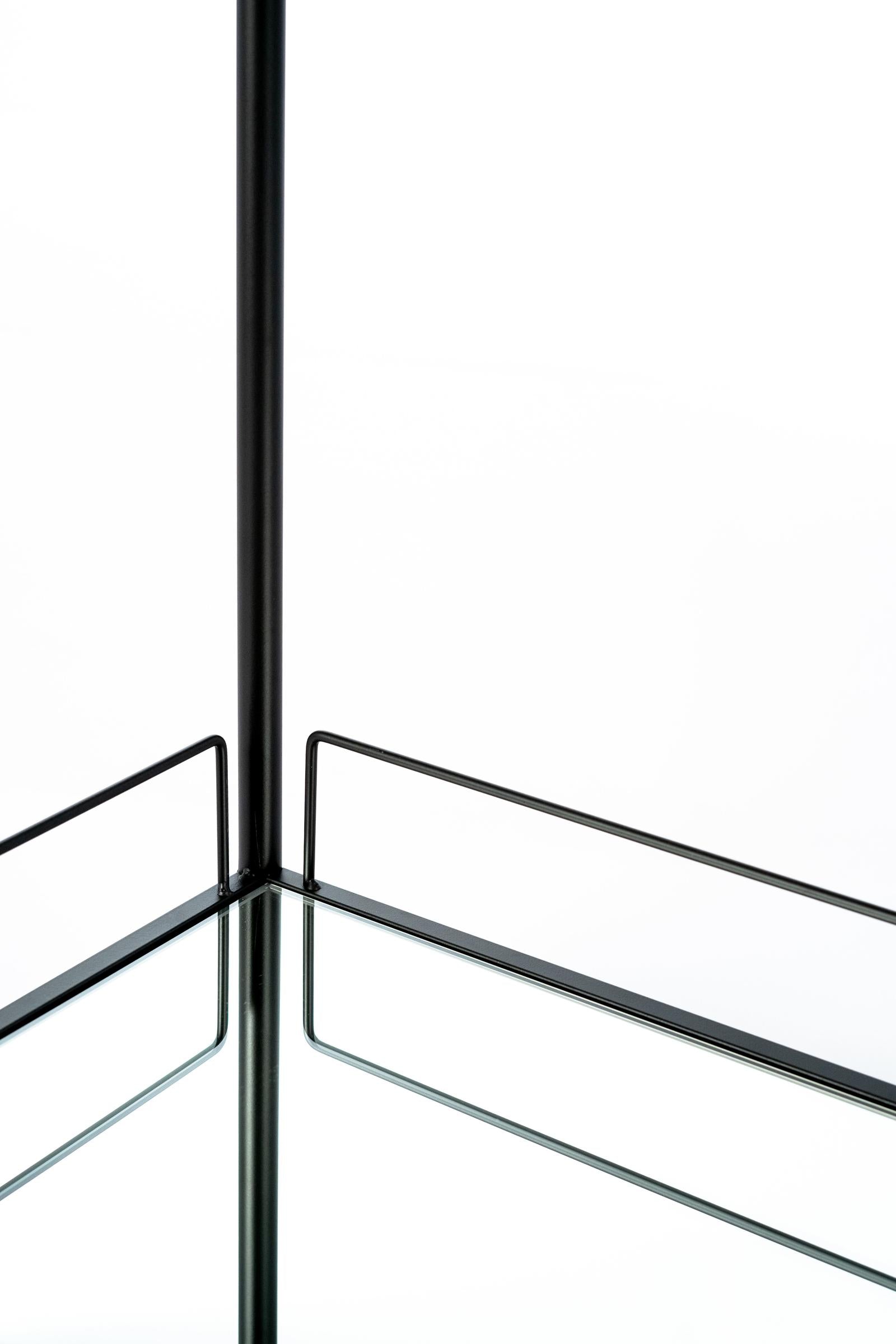 Pagno | Kitchen / Living Room Glass Trolley for Drinks - Borgè