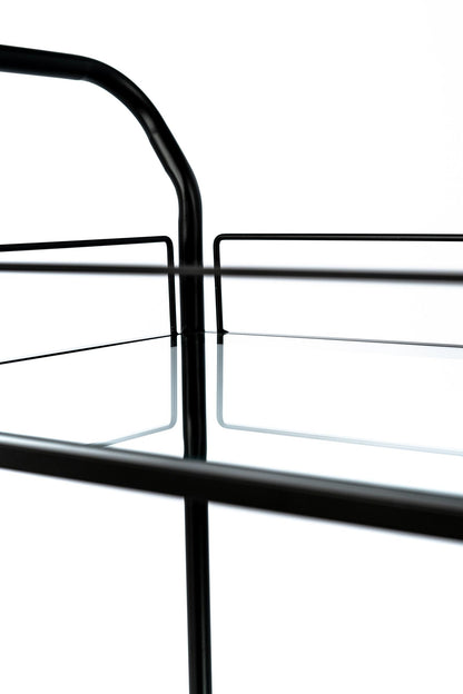 Pagno | Kitchen / Living Room Glass Trolley for Drinks - Borgè