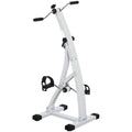 Sofa or Armchair Foot Pedal with LED Screen, Adjustable Height and Intensity, White, 40x42.5x100cm