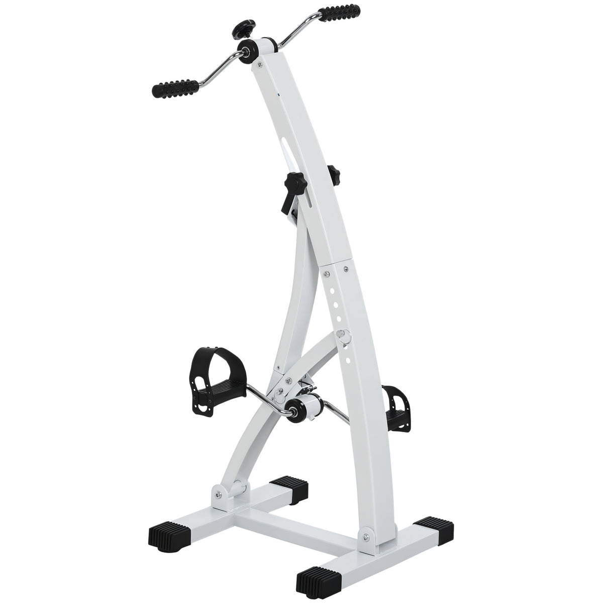 Sofa or Armchair Foot Pedal with LED Screen, Adjustable Height and Intensity, White, 40x42.5x100cm