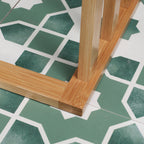 3-Bar Bamboo Towel Rack, Lightweight and Portable Design, 48x25.8x94 cm, Wood Color