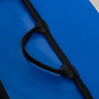 Folding Dog Bed for Small Dogs, Indoor and Outdoor, Raised Dog Bed, Made of Steel and Oxford Fabric, 71x58x20 cm, Blue