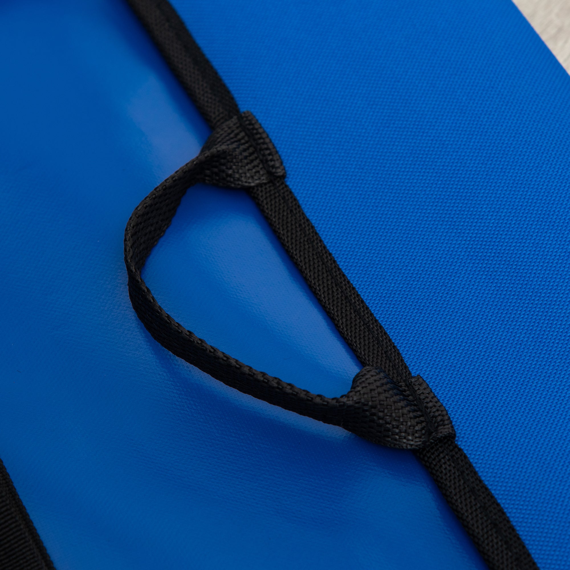 Folding Dog Bed for Small Dogs, Indoor and Outdoor, Raised Dog Bed, Made of Steel and Oxford Fabric, 71x58x20 cm, Blue