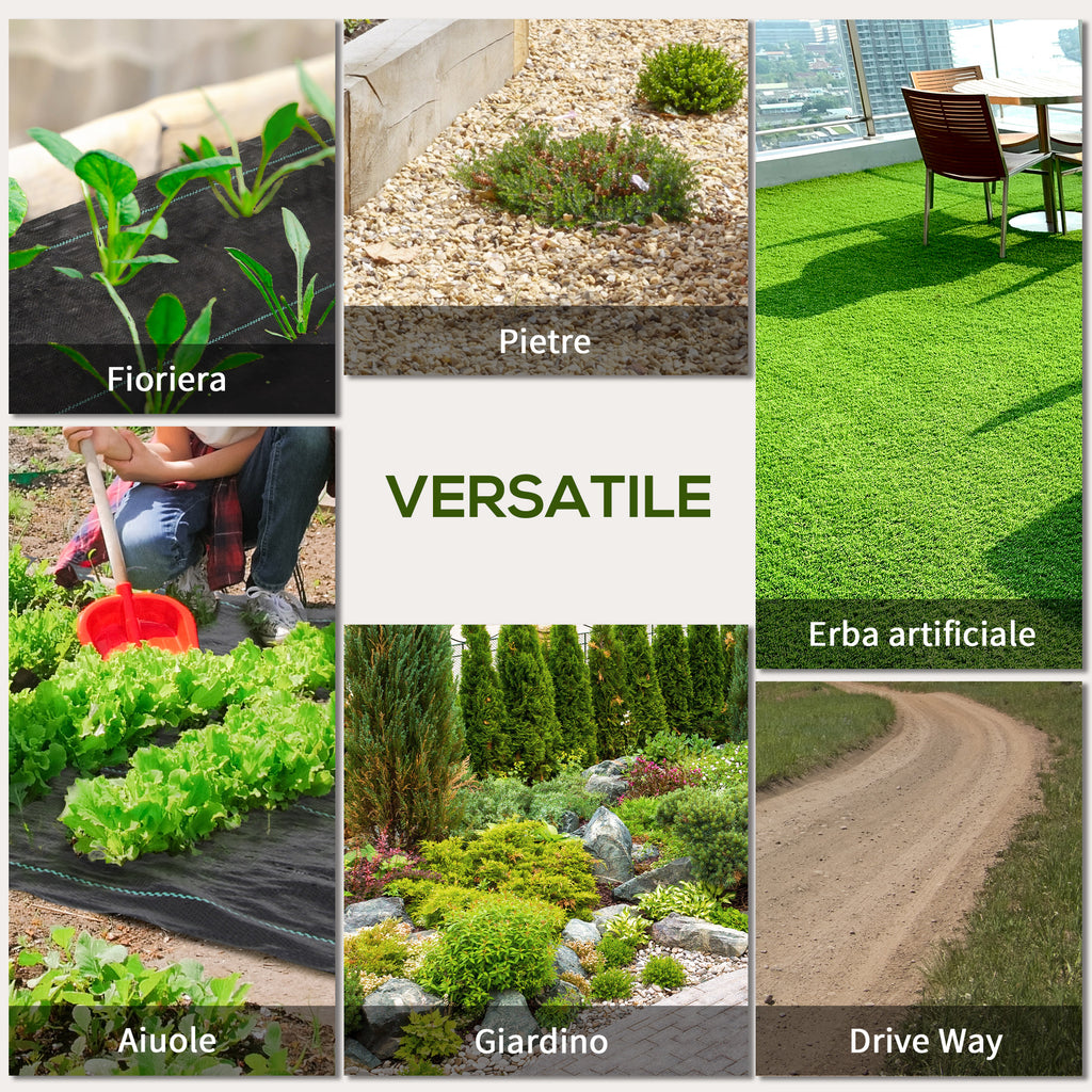 100x1m Breathable and Anti-UV Polypropylene Black Mulch Sheet