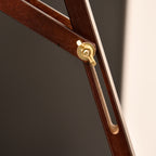 Painting Easel, 135cm Tripod Easel for Canvas Painting, Adjustable Pine Wood Easel, Portable and Foldable with Brush for Studio, Artists and Painters, Coffee