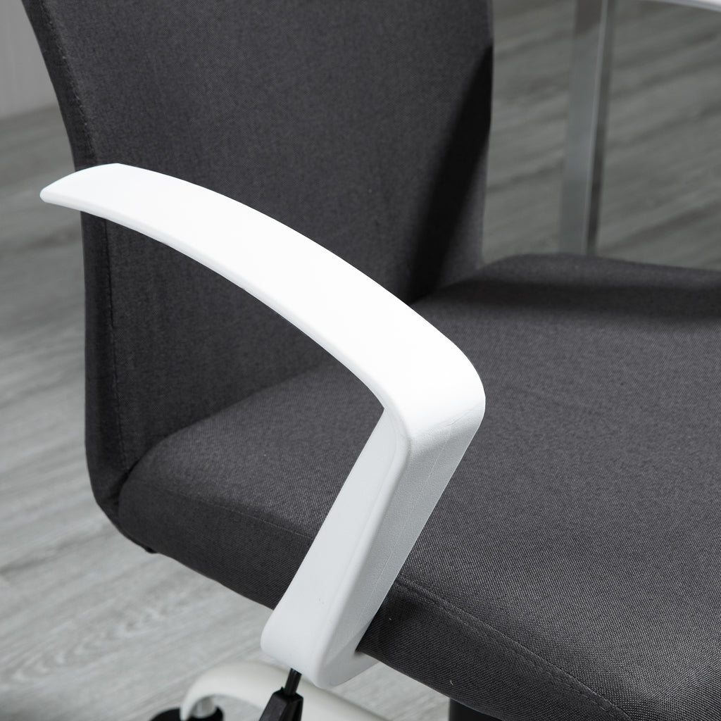 Ergonomic and Swivel Office Chair with Adjustable Height, 61x61x89-99 cm, Dark Grey