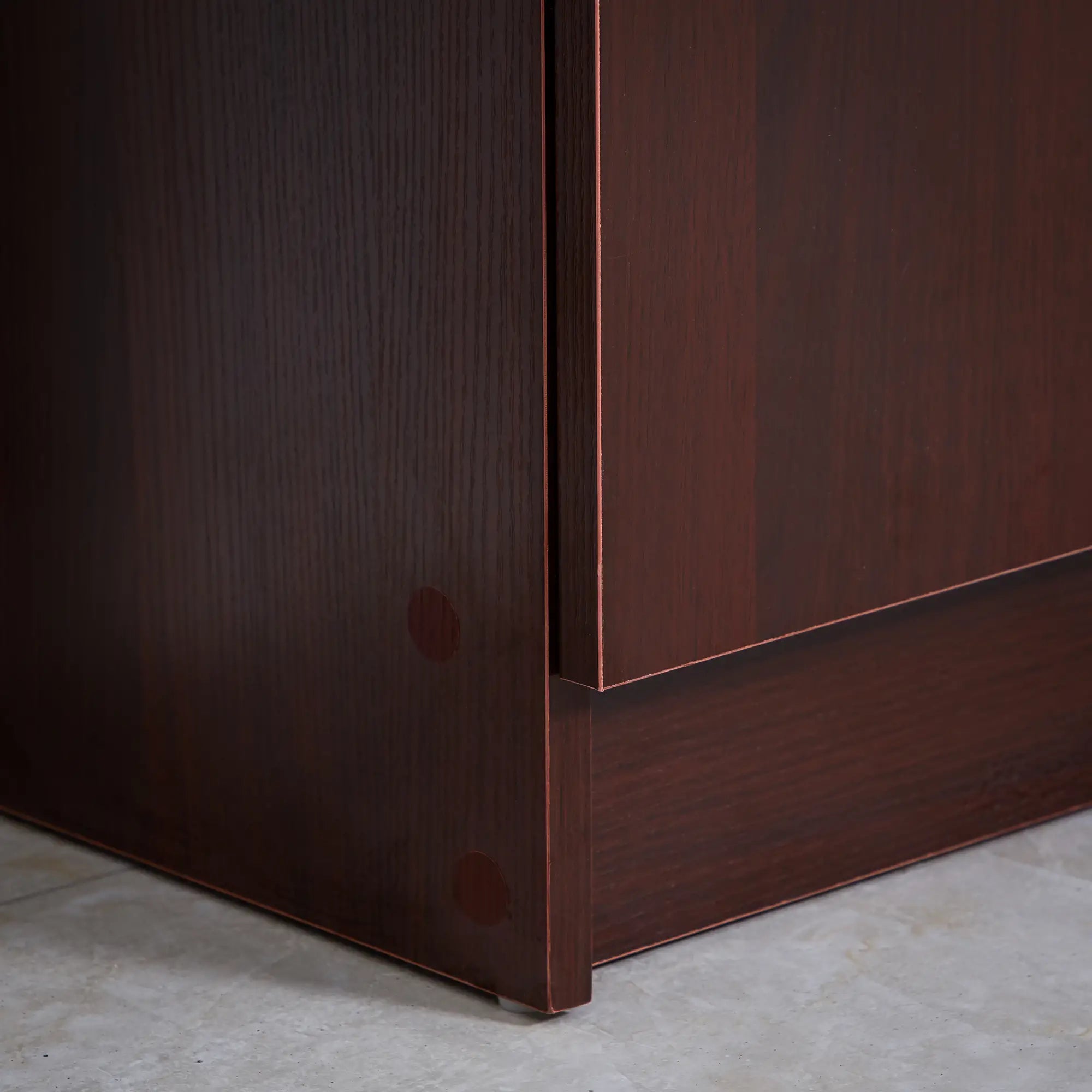 Modern Space-Saving Wooden Shoe Cabinet for 12 Pairs with 4 Open Shelves, 83x30x90 cm, Coffee Color