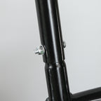Outsunny 32x50cm Waterproof Black Metal Garden Roller with a 38 Litre Reservoir (Water or Sand)