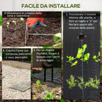 100x1m Breathable and Anti-UV Polypropylene Black Mulch Sheet