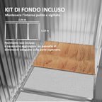 Metal Garden Shed with Vents and Double Sliding Door, 2.1x1.3m, Light Brown