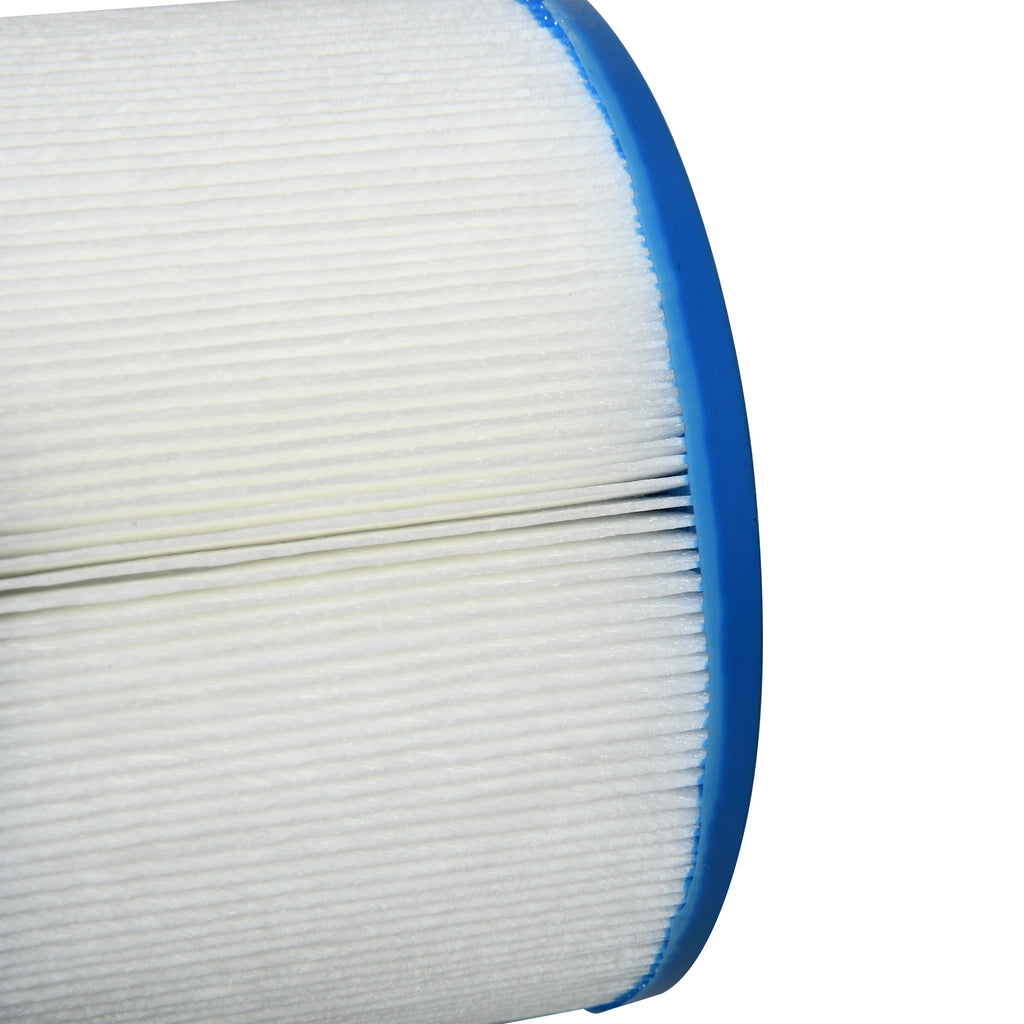 Set of 6 Filters for Inflatable Pools and Spas in Non-Woven Fabric, Ø10.5x8cm, Blue and White - Borge' Group Limited