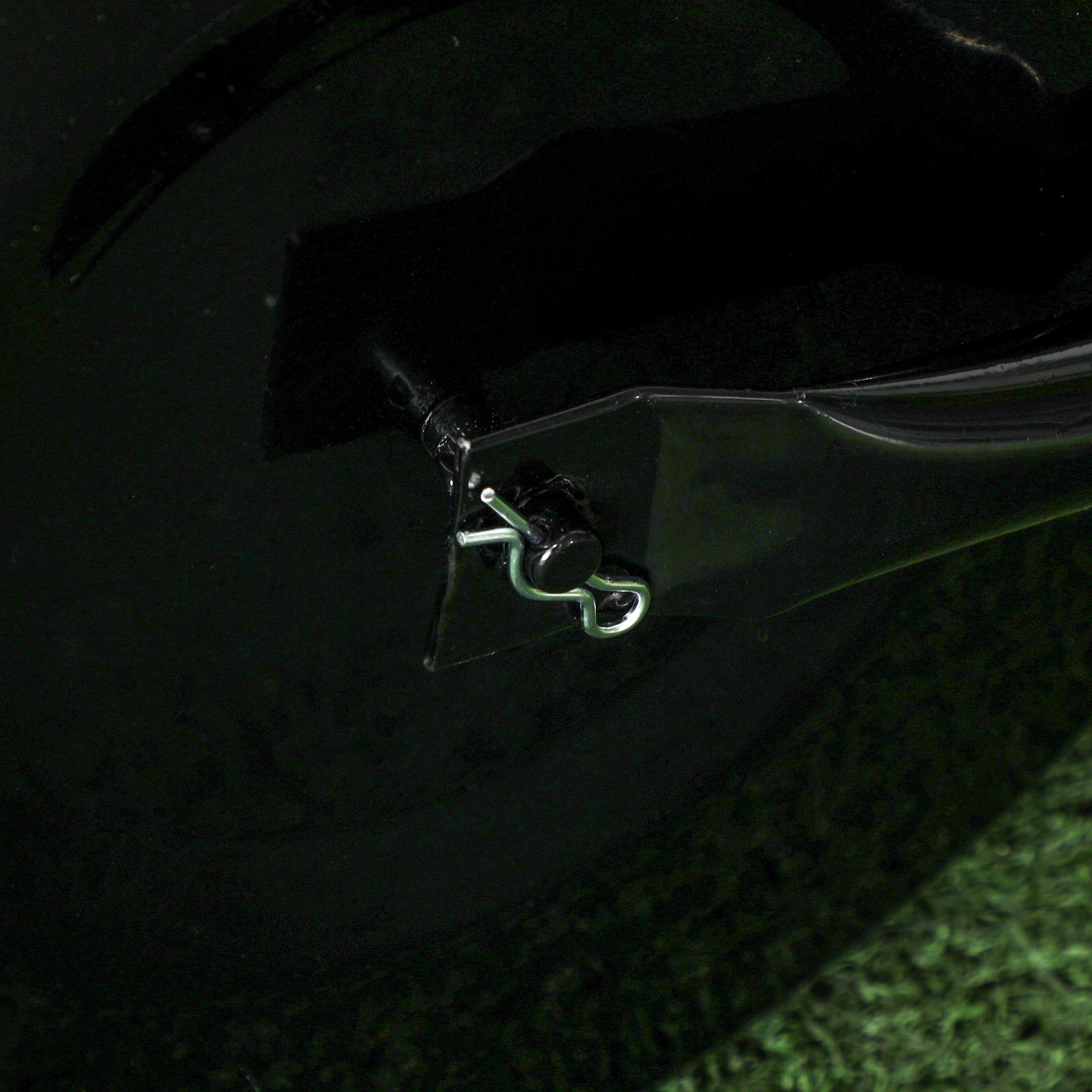 Outsunny 32x50cm Waterproof Black Metal Garden Roller with a 38 Litre Reservoir (Water or Sand)