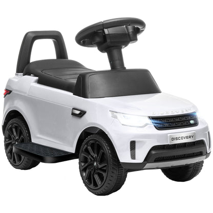 Land Rover Licensed 6V Children's Car, Electric and Push Operation, Speed 3km/h, White