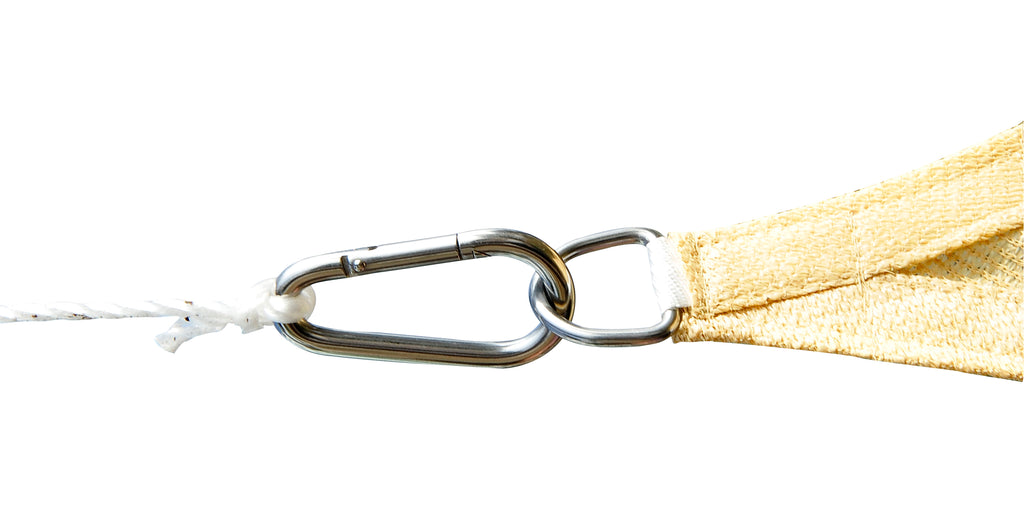 Square Outdoor Sun Shade Awning in Breathable HDPE, 95% UV Protection, 360x360 cm