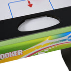 4 in 1 Folding Game Table for Foosball, Billiards, Air Hockey and Ping Pong, in MDF and Plastic