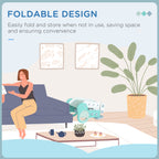 Foldable Plastic Children's Slide, Ages 18 Months-3 Years, 102 x 53 x 53 cm, Green